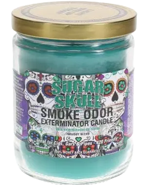 Smoke Odor Exterminator Candles / Sugar Skull